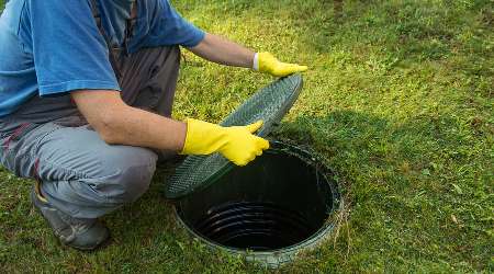 septic tank filter inspections